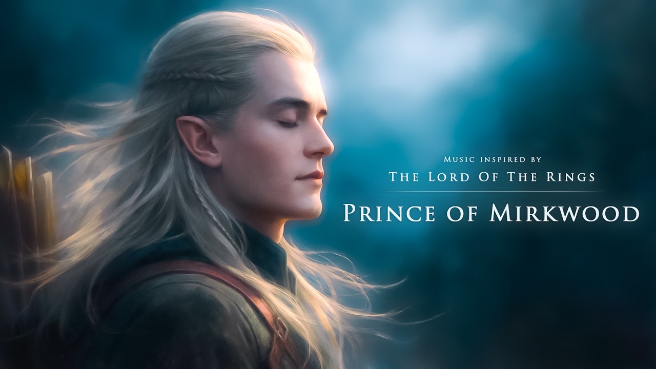 Prince of Mirkwood | Legolas Music for Calm & Focus LOTR [No AI]