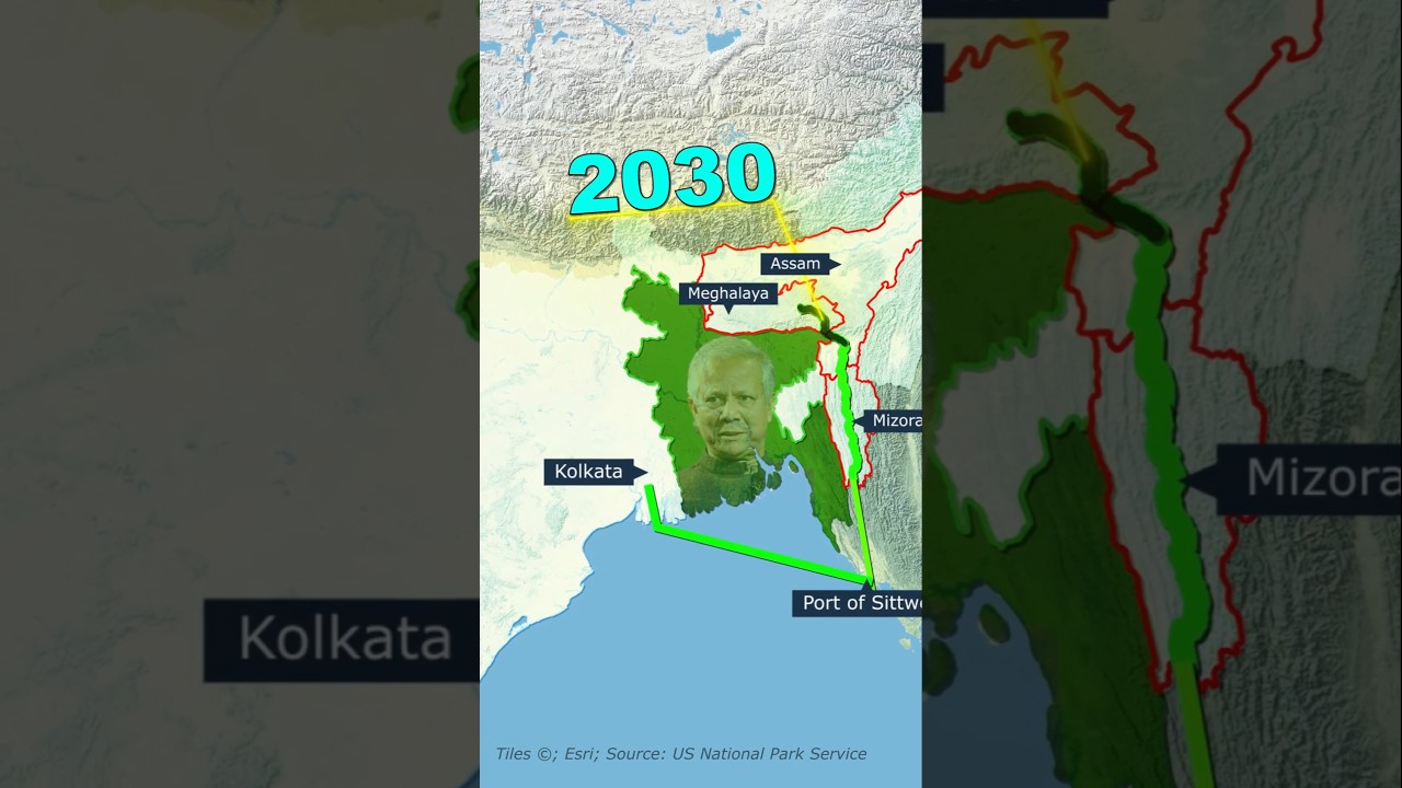 কালাদান প্রকল্প কি চিকেন নেকের বিকল্প? Is Kaladan Project Alternative of Chicken's Neck? #bd #india