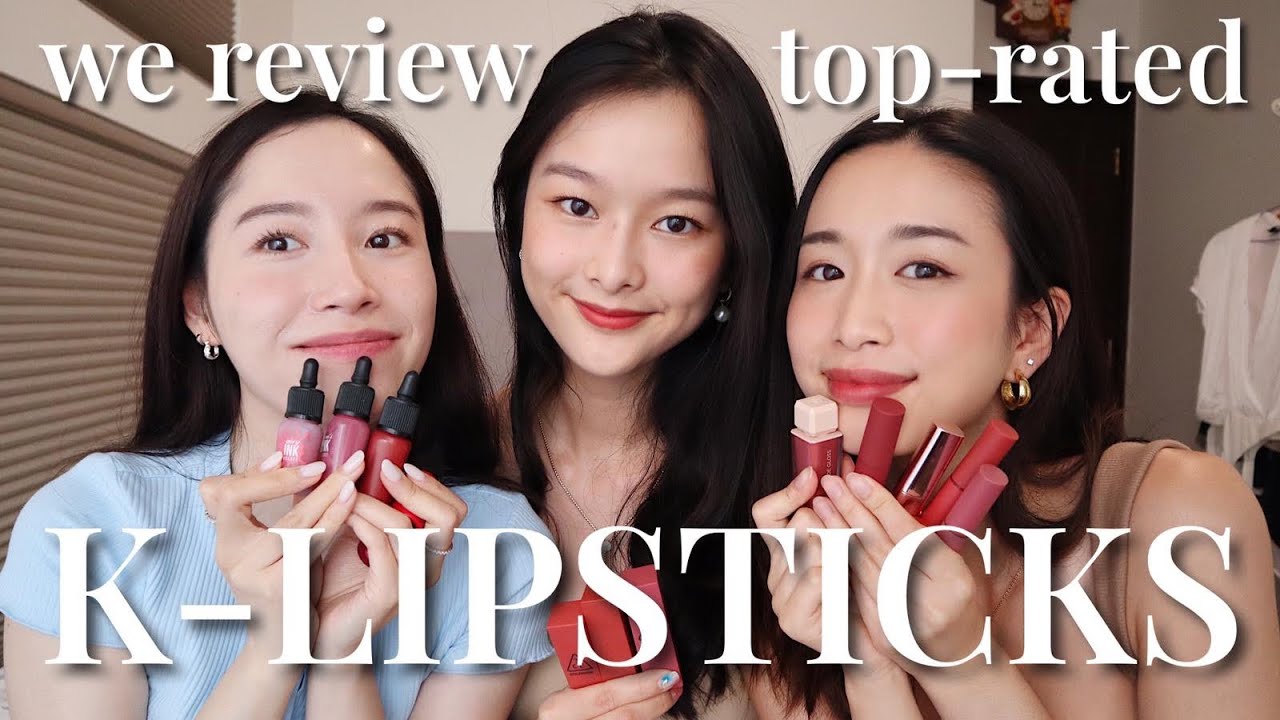K-Beauty | Best-selling Lipsticks, Tints, & Gloss Review