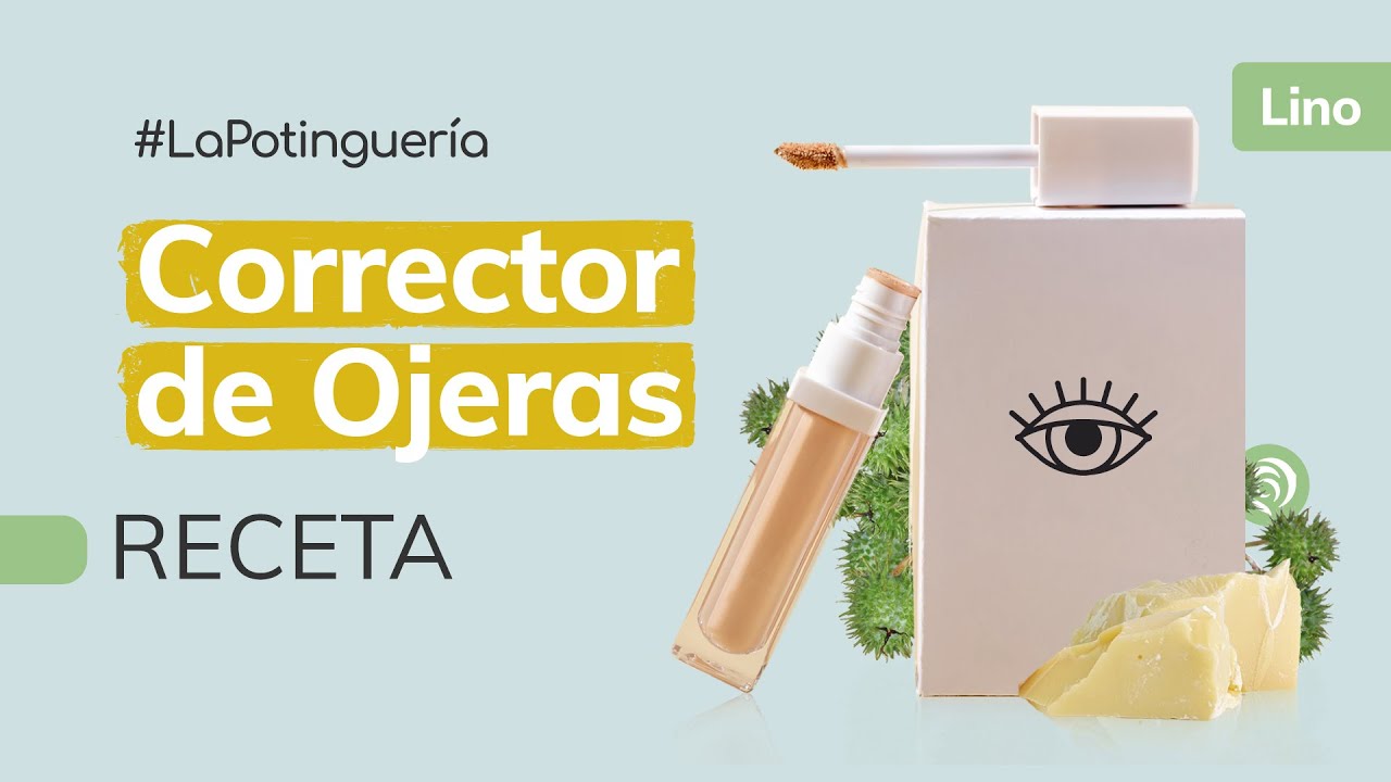 Cómo hacer Corrector de Ojeras Natural 👀🥥 con Aceite de Ricino y Manteca de Karité 💛| Jabonarium #LP
