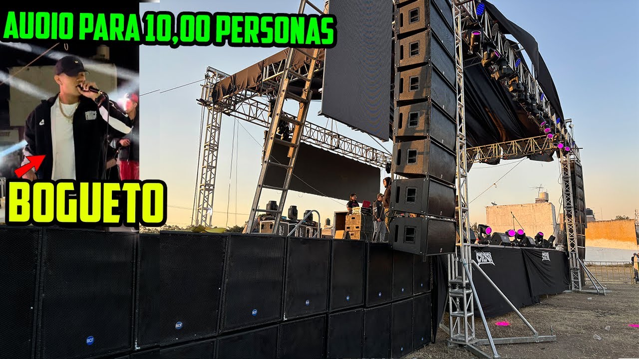 SONIDO CHERSY HACE VIBRAR LA TIERRA CON SUS RCF ORIGINALES FRENTE A SONIDO CONDOR EN TEOLOFEST 2024