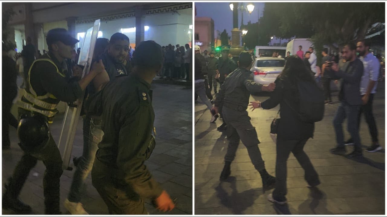 الرباط تشـ ـتعل: عنـ ـف واعتقـ ـالات بالجملة في مظاهرة غـ ـاضبة