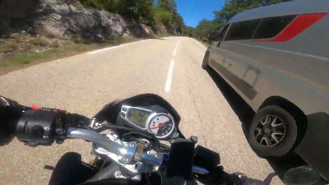 Montée du Mont Ventoux - Triumph Street Triple 675 Sound SC Project