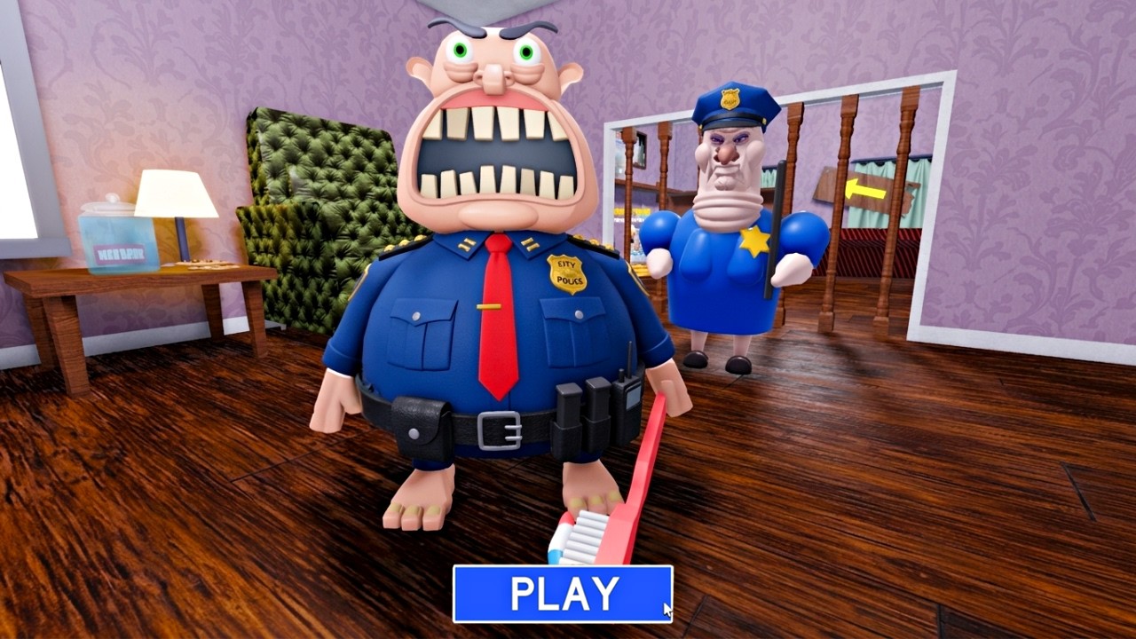 MR. MEANIE POLICE ESCAPE FROM POLICE GRUMPY GRAN? OBBY Roblox Update Full Gameplay