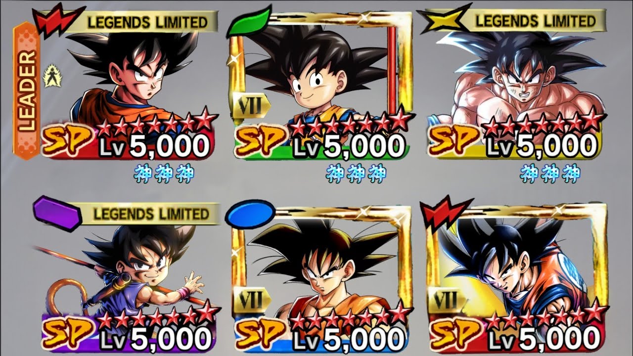 Full Base Form Goku Team!!!