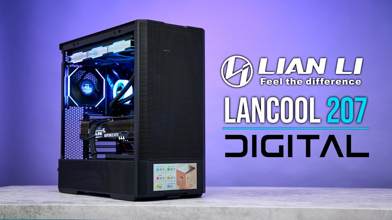 Lian Li Lancool 207 Digital Review - Epic airflow & visuals