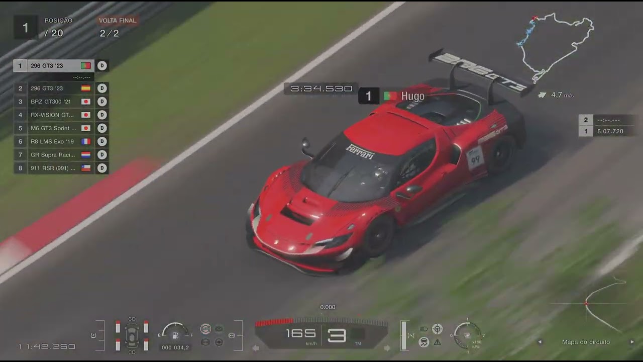 296 in Nurburgring