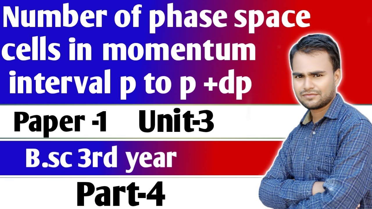 Number of phase space cells in momentum interval p to p +dp || by dnk sir
