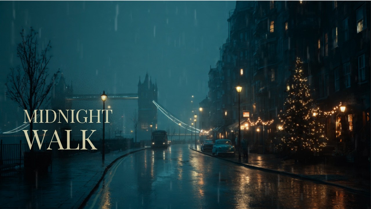 Relaxing Music for Stress Relief | Soft Piano & Violin on a Rainy Night