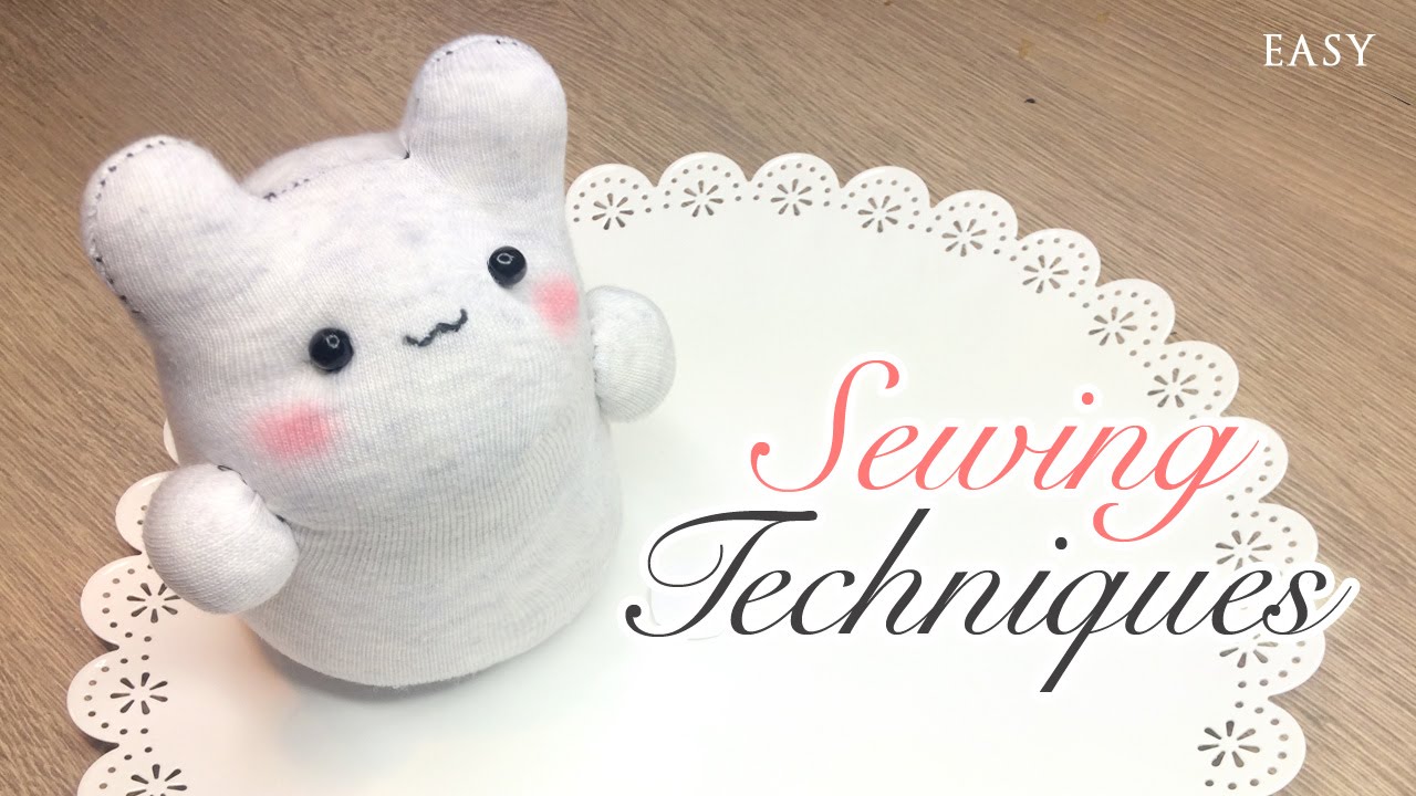Sock Plush Sewing Tips - 6 Techniques on How To Sew Cute Toys