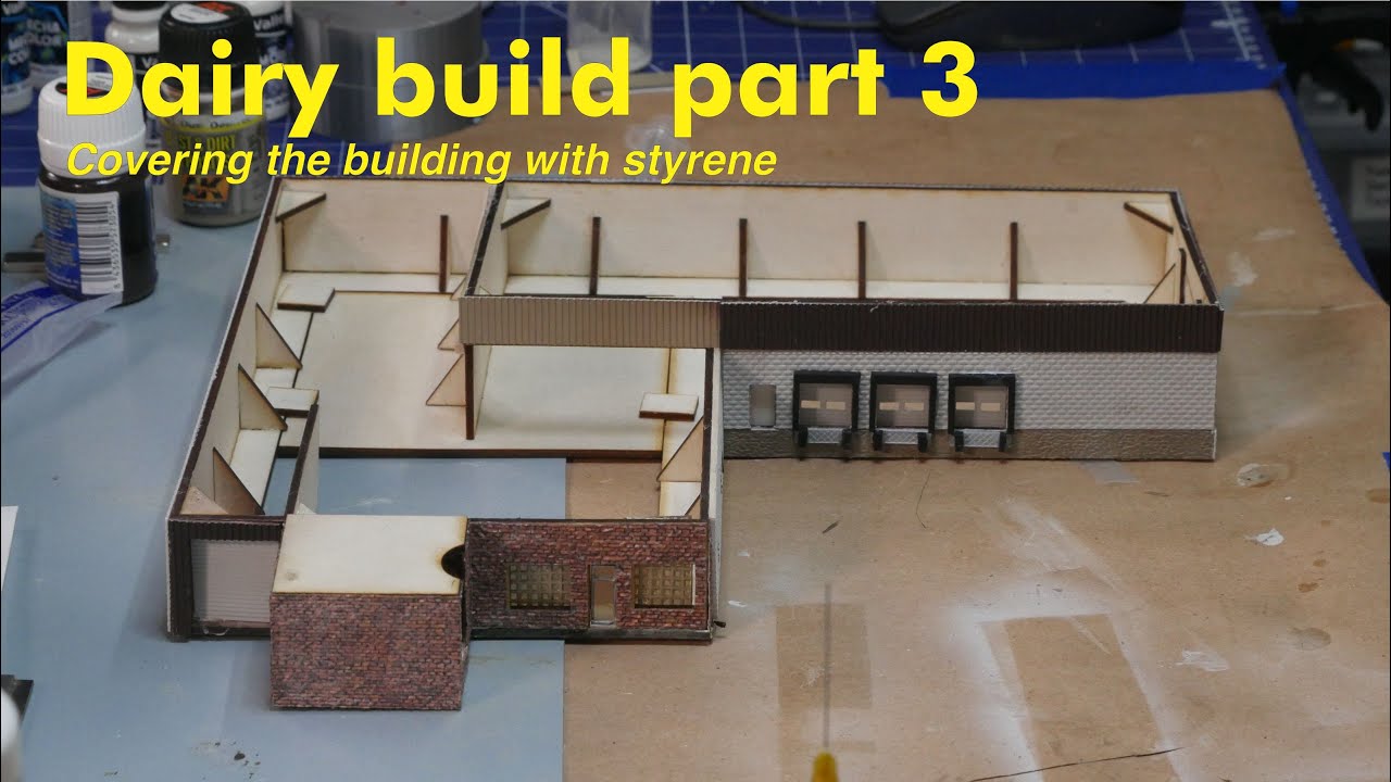 Dairy build covering the building