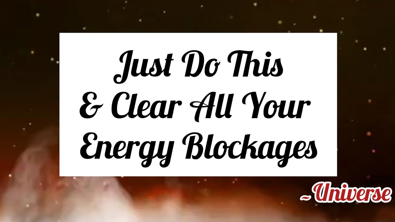 Do this & Clear all your energy blockages in just 3 minutes // Message From Universe 🌈🦋❤️