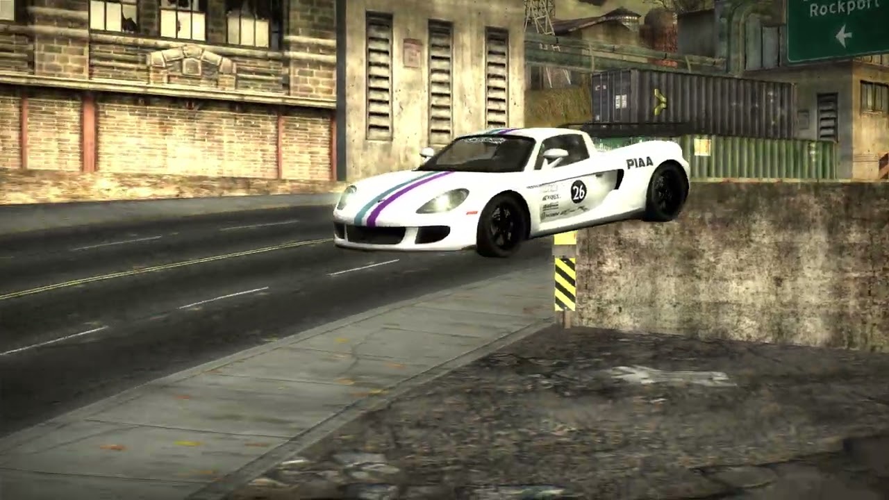 Need for Speed: Most Wanted 2005 - Racing a 1000HP turbo Carrera GT