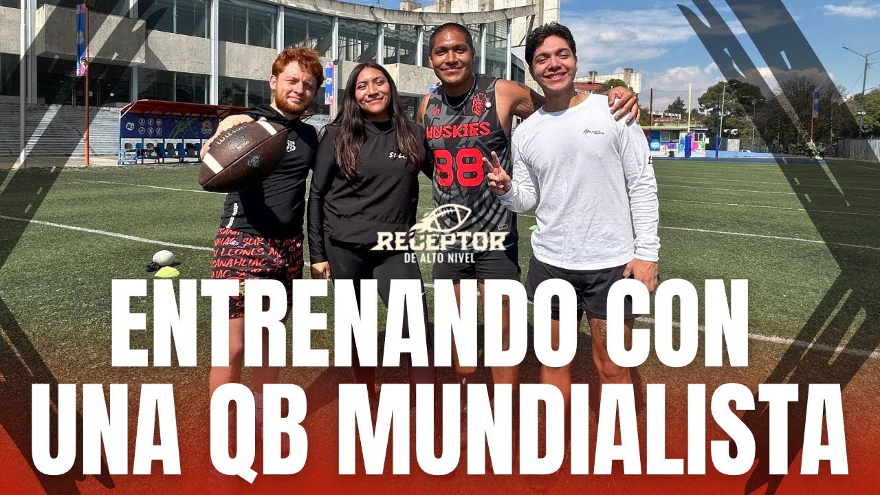 Itzel Licona nos pone a prueba 🇲🇽 | Drills de TIMING y un reto que termina bailando en el semáforo🏈👀