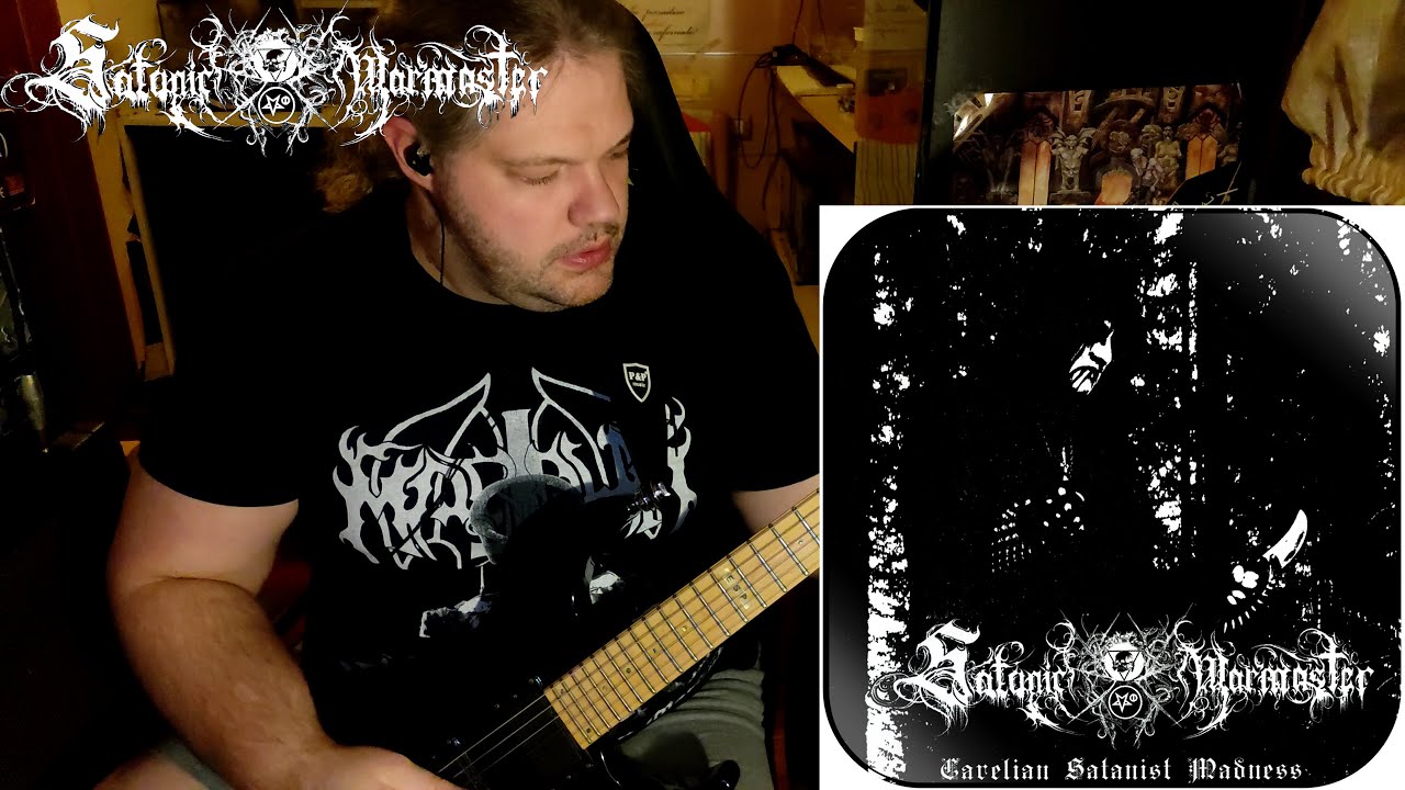Satanic Warmaster -  Eaten by rats(cover guitar) + tab in description