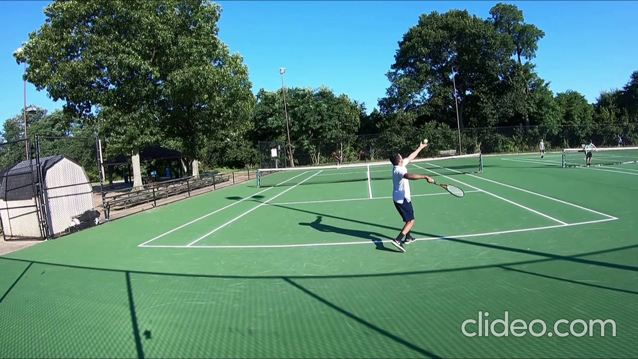 First Serve Practice-Part 2 (Fastest ~= 195 kmph)