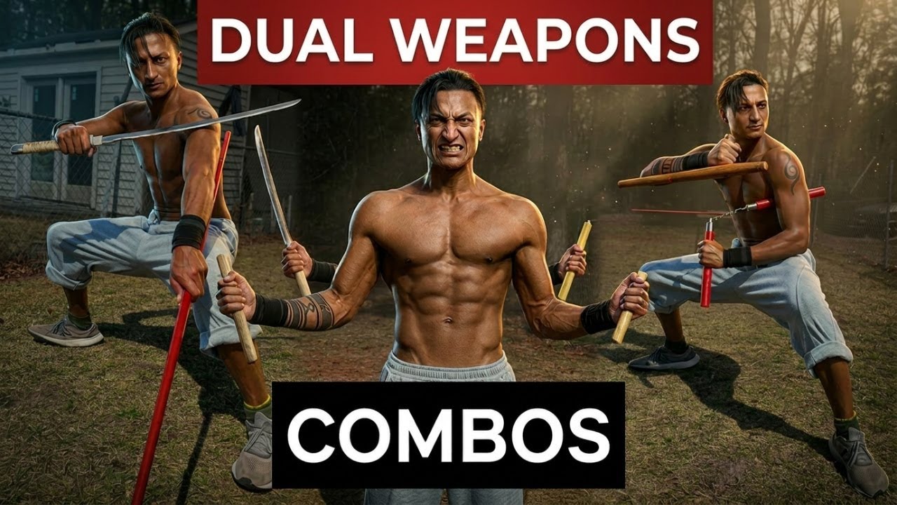 I Created 2 Weapon Combos From 5 Weapons In 24 Hours | Martial Arts