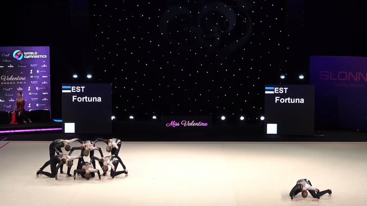 FORTUNA EST Miss Valentine Tartu Grand Prix-2026 #эстетическаягимнастика #aestheticgroupgymnastics