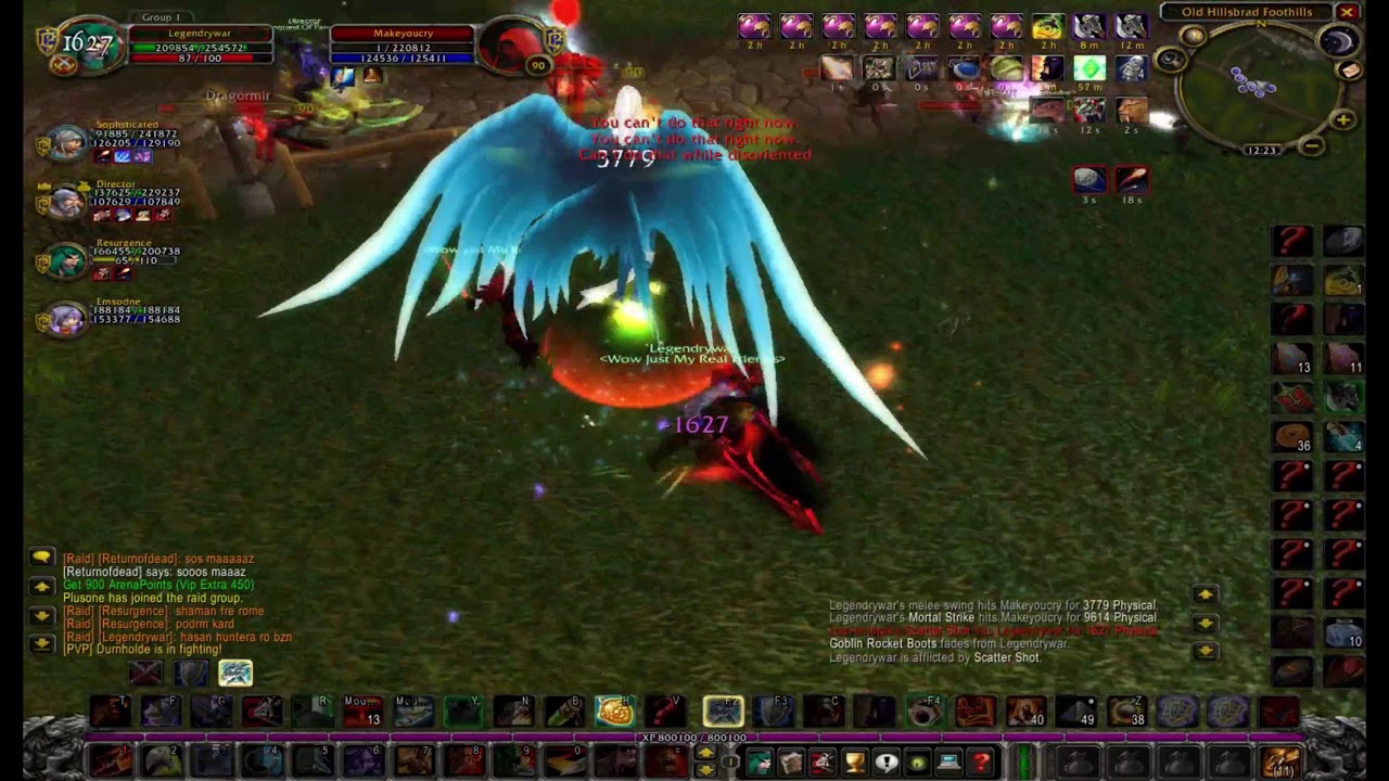 CAll of WoW fun  server 2.4.3