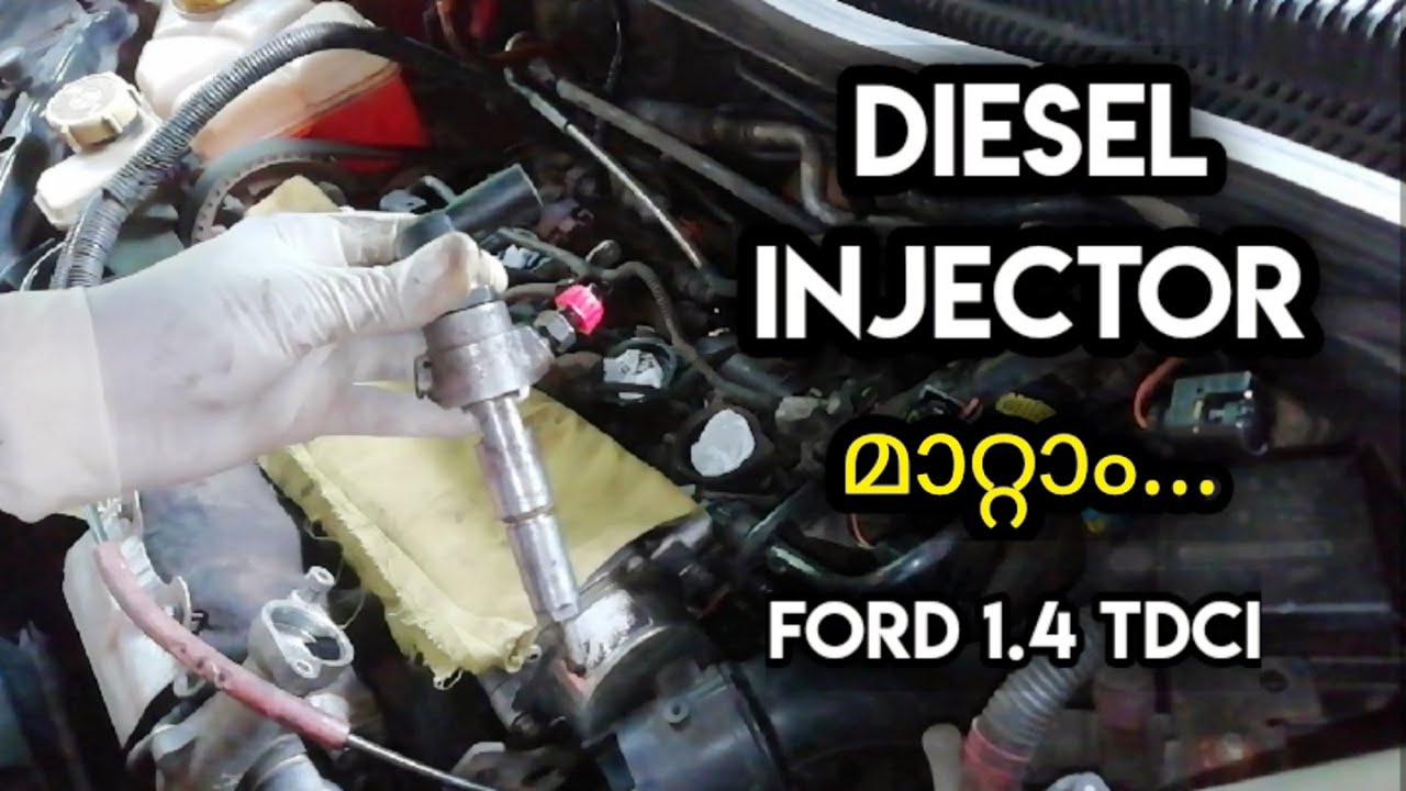 Replace Faulty Diesel Injector Malayalam | Ford Fiesta Figo 1.4 TDCI | Diesel Injector എങ്ങനെ മാറ്റം