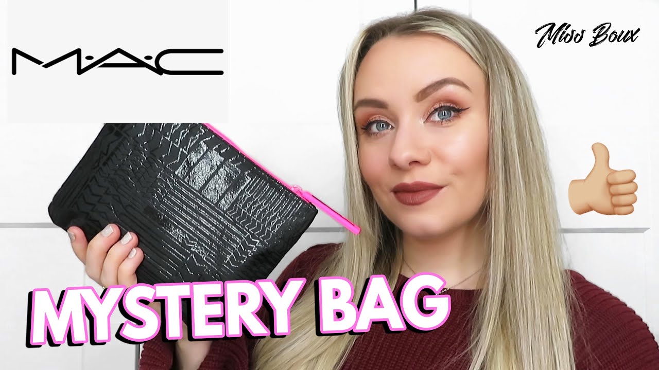 MAC MYSTERY BOX UNBOXING/MYSTERY MAKEUP BAG JAN 2022 - 7 PRODUCTS WORTH £75 FOR ONLY £35 - MISS BOUX