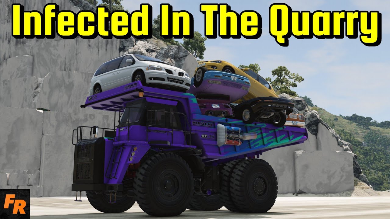 Using The Quarry For An Infected Game! - BeamNG Drive