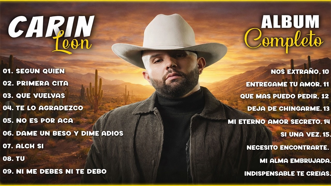 🔥 Carin León Grandes Éxitos 2026 💥 | Mix Lo Más Nuevo y Romántico