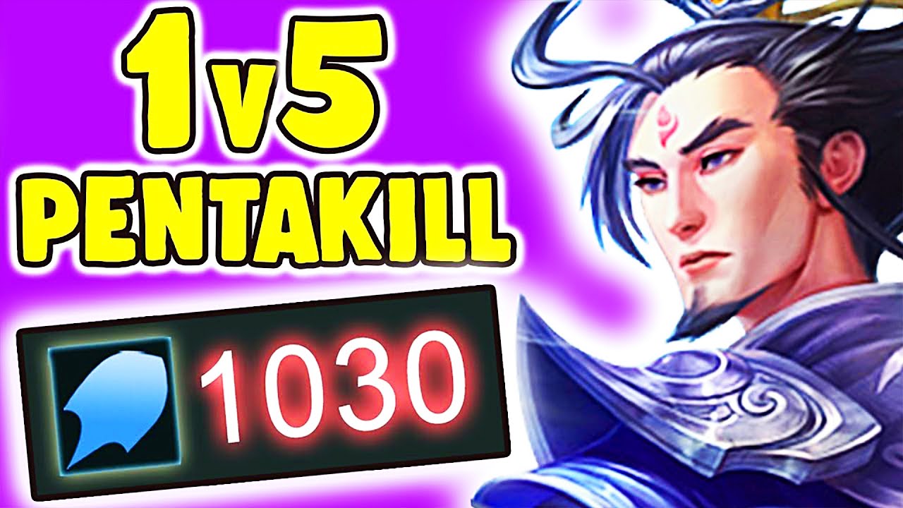 1000 AP MASTER YI MONTAGE ( 1v5 Pentakill )