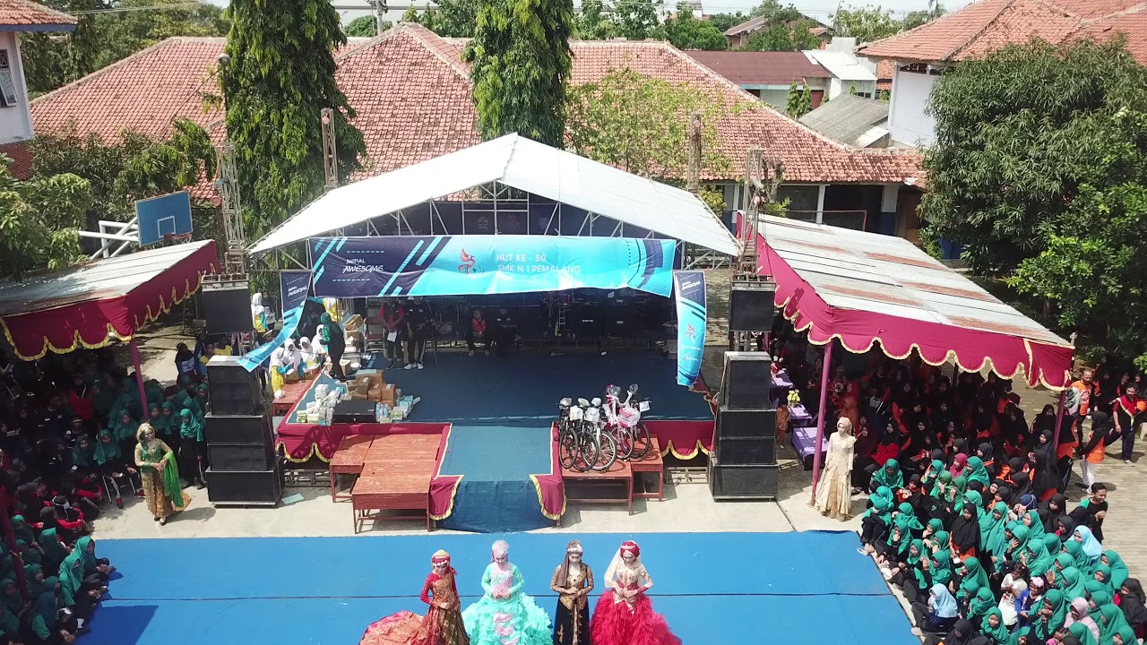 DRONE VIEW - HUT 50 SMKN 1 PEMALANG