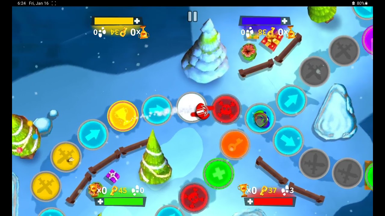 Playing stickman party part 1