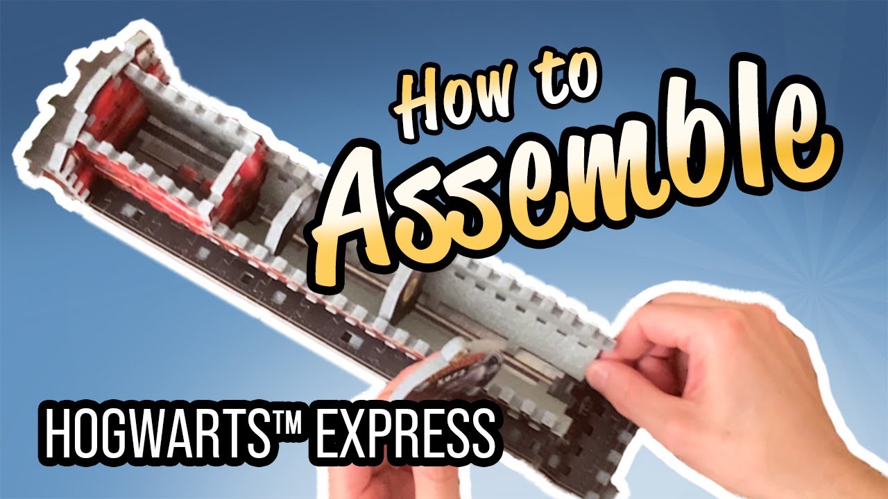 Assembly Instructions | Hogwarts Express 3D Jigsaw Puzzle