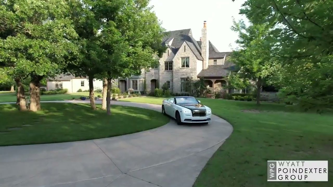 6432 E Coffee Creek Rd Edmond, Oklahoma - 10 Acre Luxury Gated Estate - Wyatt Poindexter Group