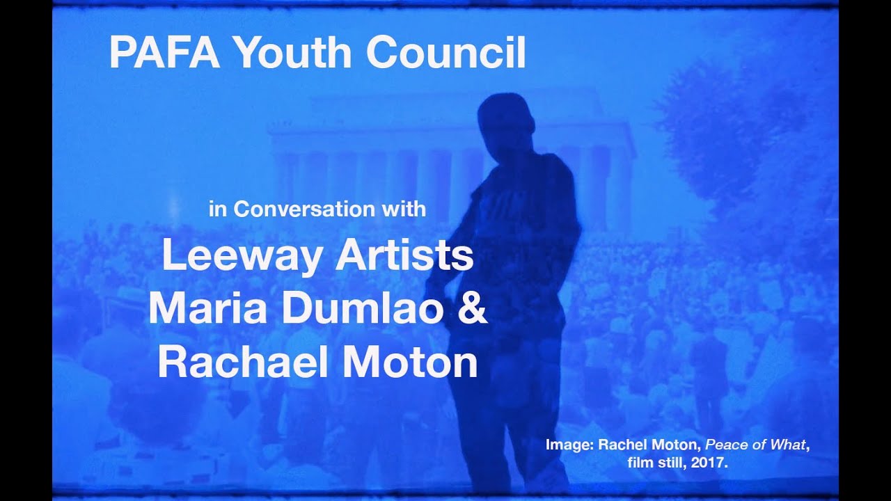 PAFA Youth Council in Conversation with Leeway Artists
