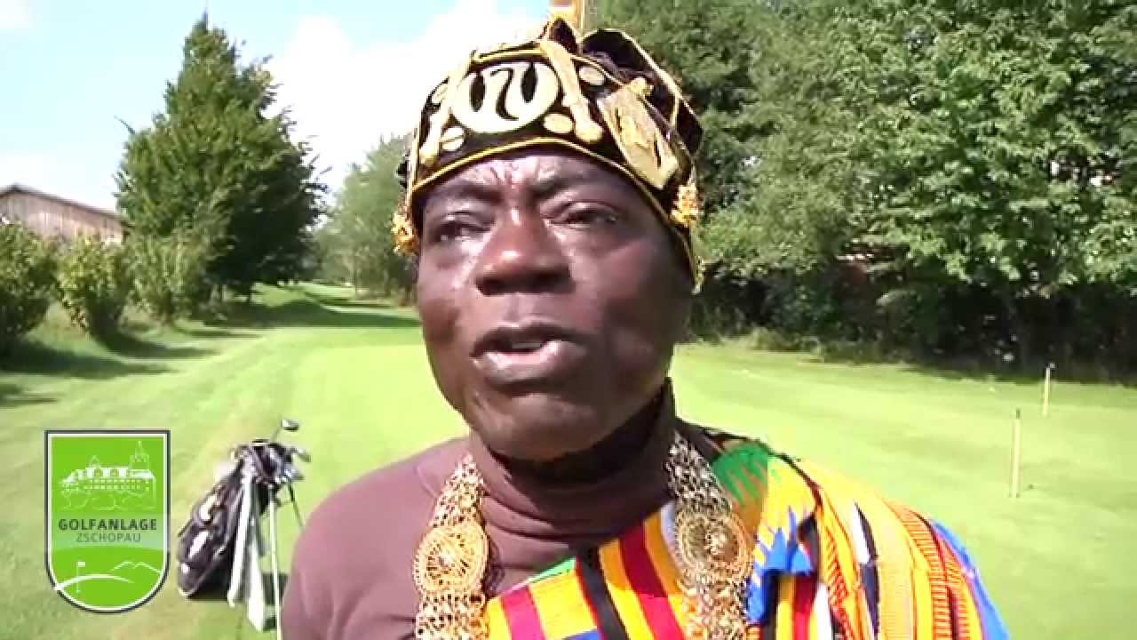 König Bansah, zu Besuch auf der