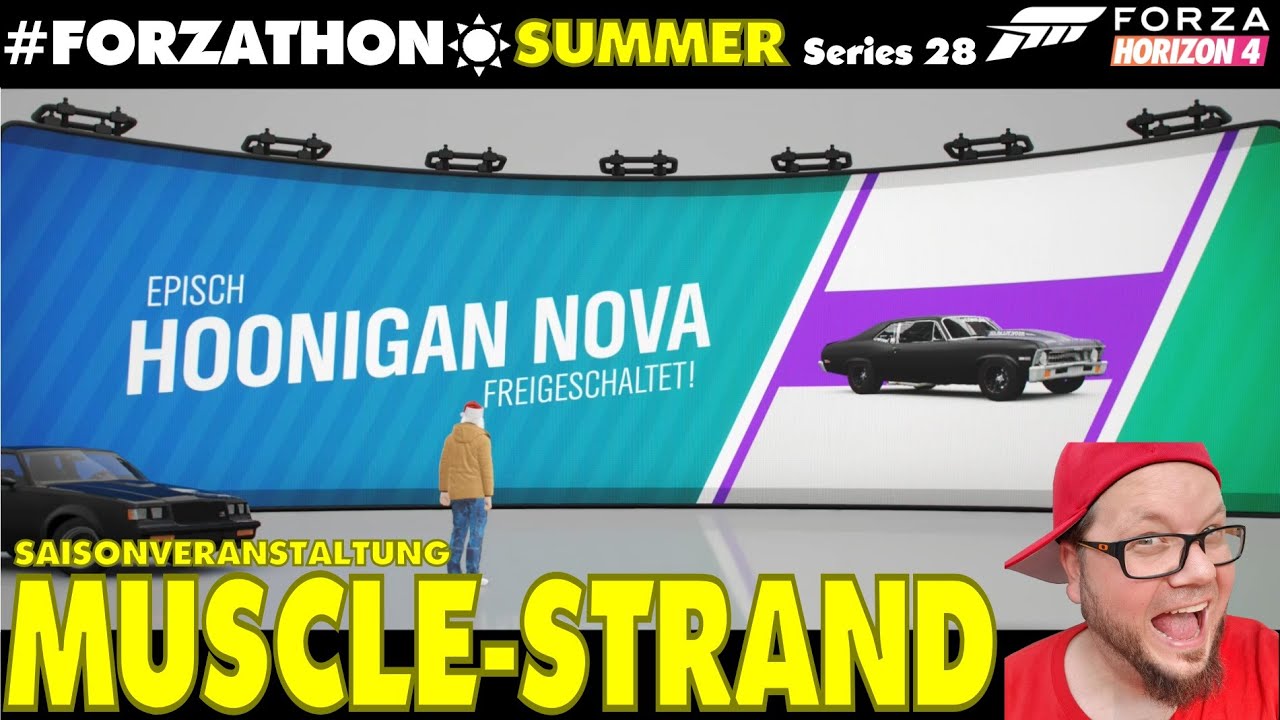 Forza Horizon 4, Muscle-Strand, Saisonveranstaltung - Summer Weekly Series 28