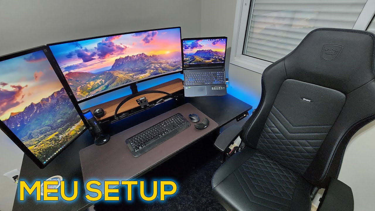 MEU SETUP PRODUTIVIDADE - Setup de Programação Home Office
