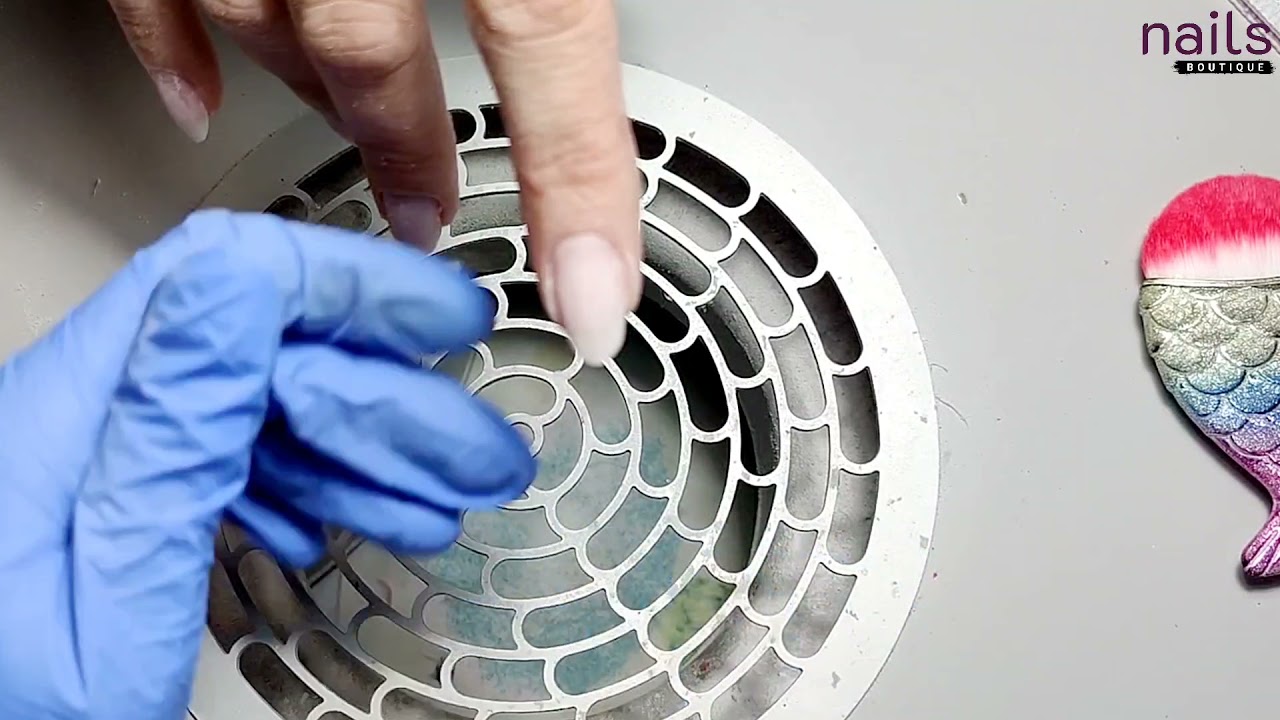 How to do a quick gel nail refill.