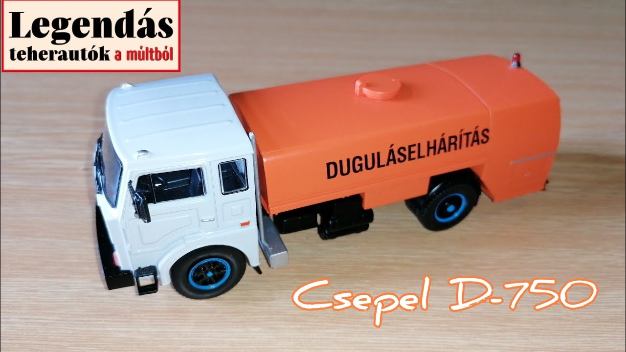 Deagostini/Legendás teherautók a múltból 2.szám - Csepel D-750 (1974)