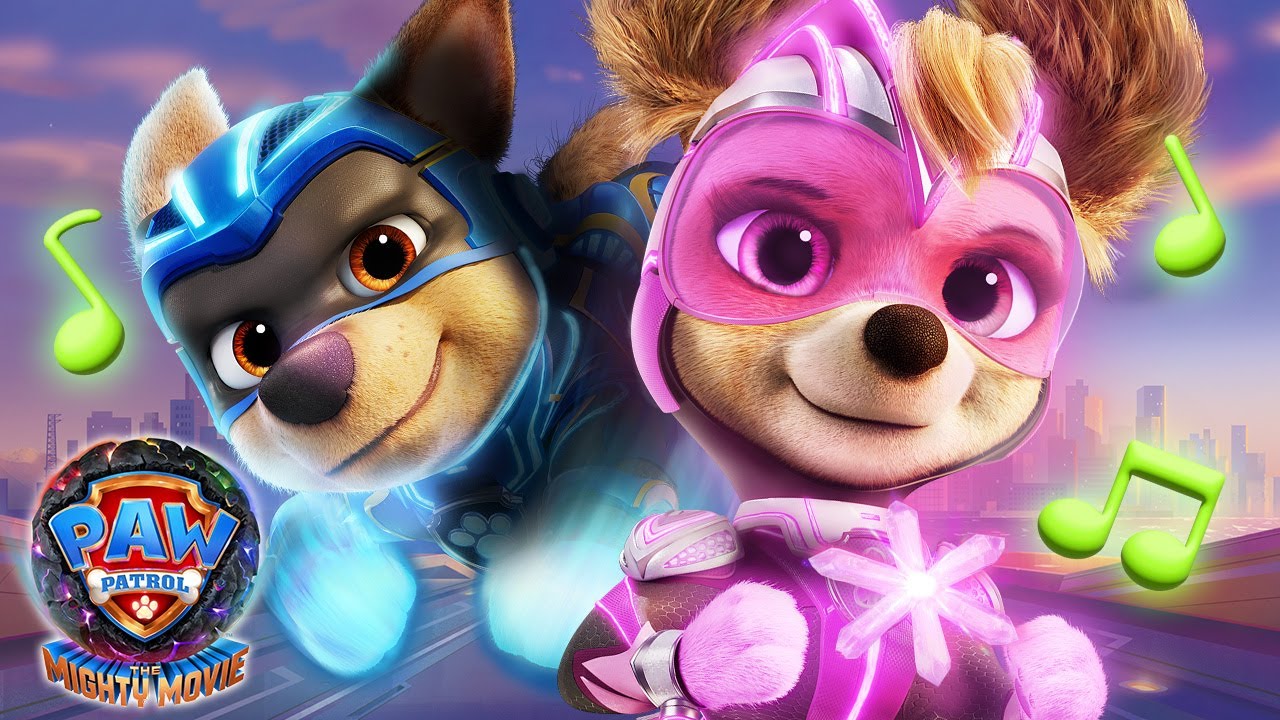 PAW Patrol: The Mighty Movie Official Lyric Videos 🐶 Sing Alongs From the Movie | Nick Jr. Music