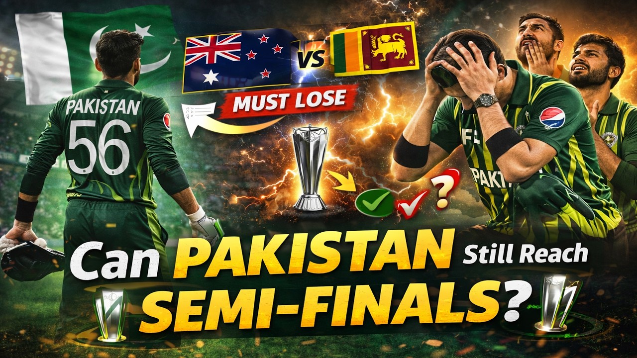 Can Pakistan Still Reach Semi Final? Super 8 Points Table Explained | Pakistan vs England