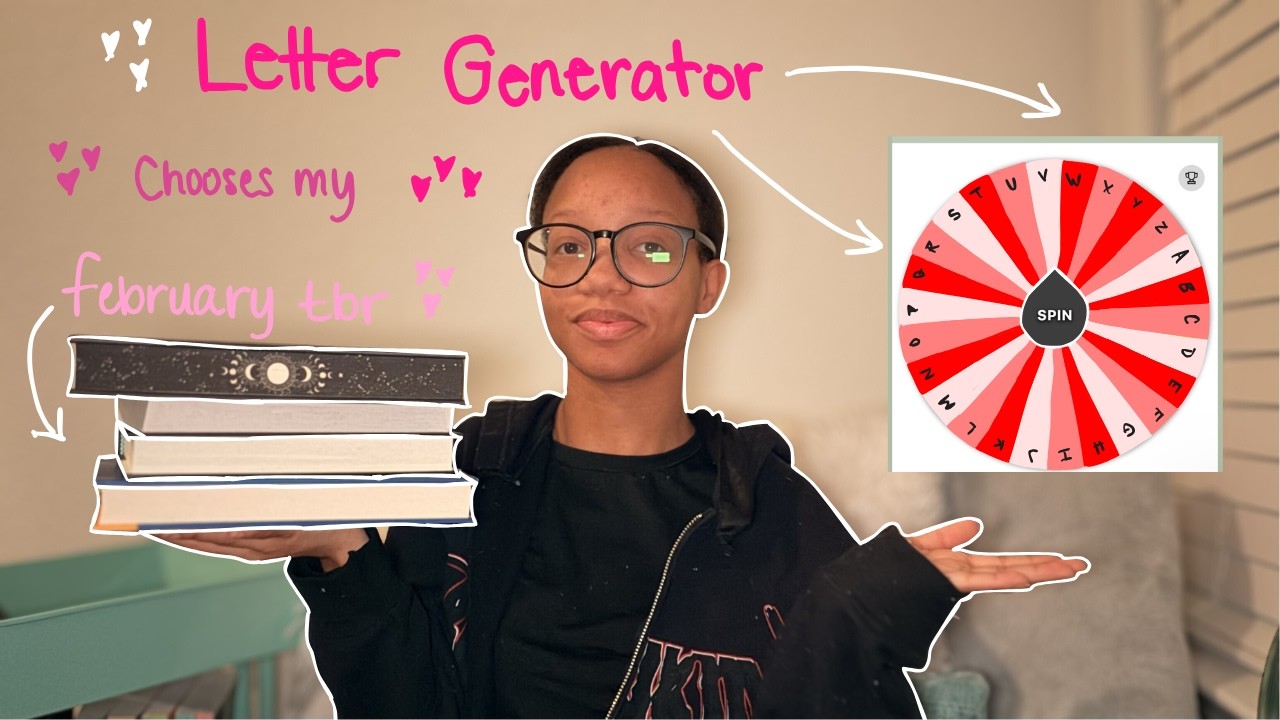 letter generator determines my february reads 💗