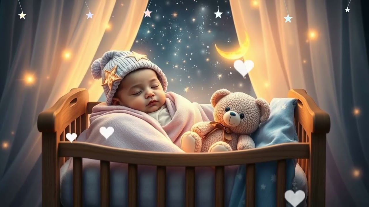 🌙 Soft Rain Lullaby 🌧️ Baby Sleep Music for Deep, Peaceful Dreams 💤