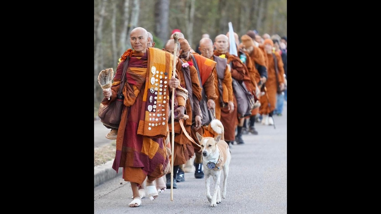 🕊️ Walk for Peace | Wisdom Speech by Monk | Triangle / Quantico, VA