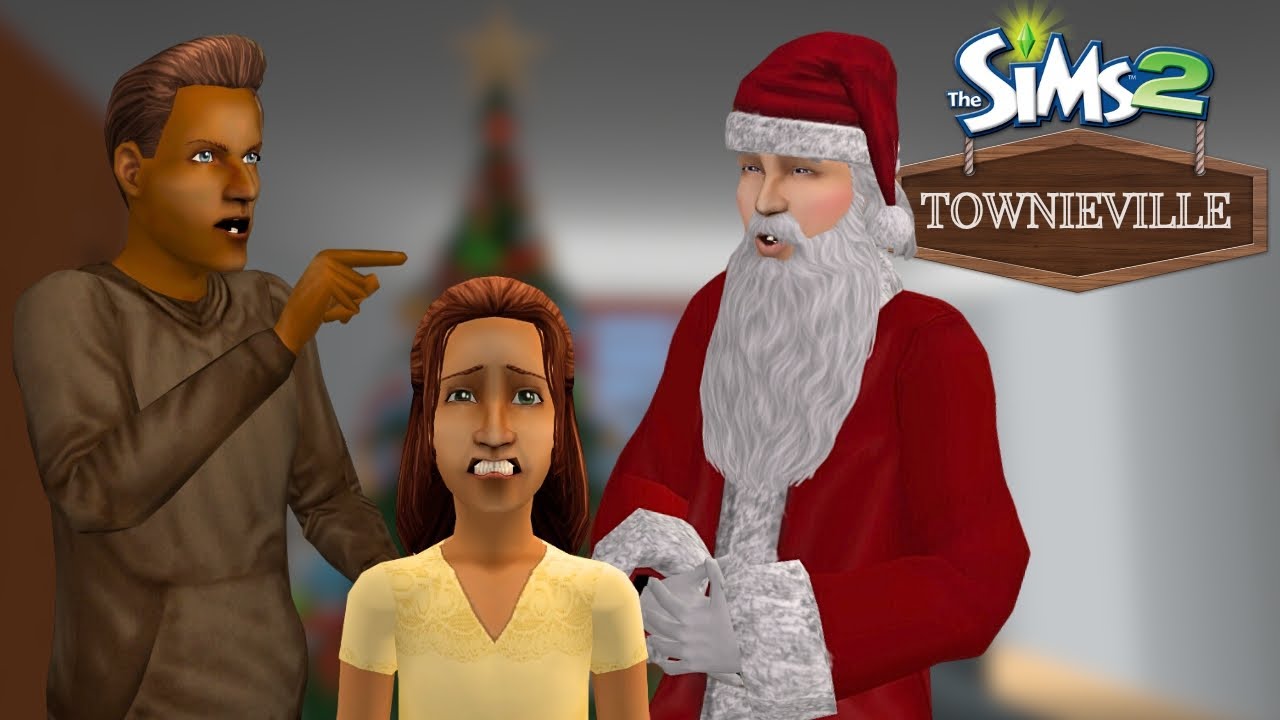 Dear Santa... 🧑🏻‍🎄  Townieville #13 🔷 Sims 2