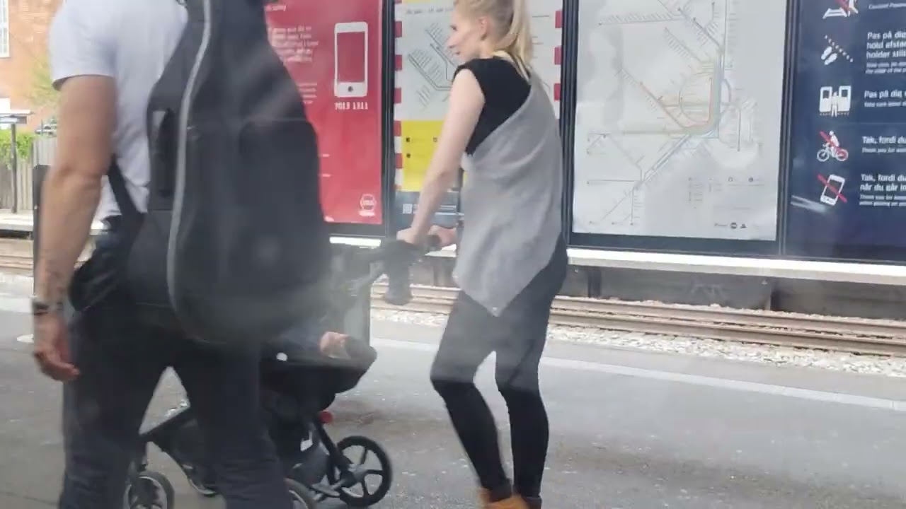Copenhagen S train - city (Nørreport) to Deer Park and Bakken (Klampenborg) - C line