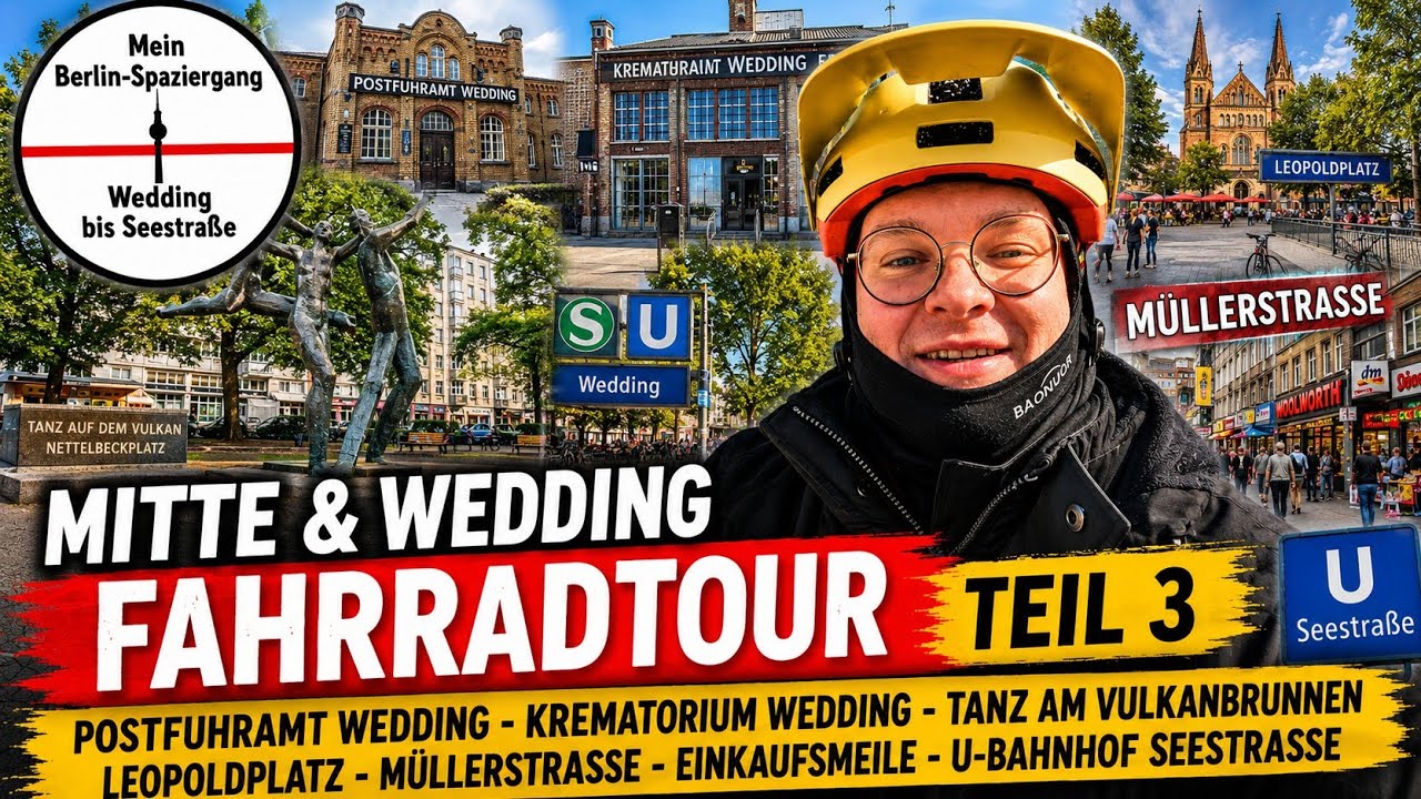 Wedding → Leopoldplatz → Seestraße | Fahrradtour durchs Herz vom Wedding (Teil 3)