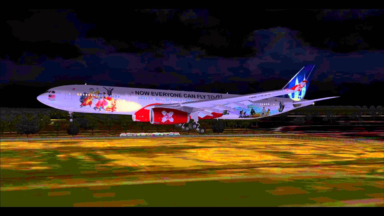AirAsia X D7523 A330-300 9M-XXF Tokyo (HND) - Kuala Lumpur (KUL)