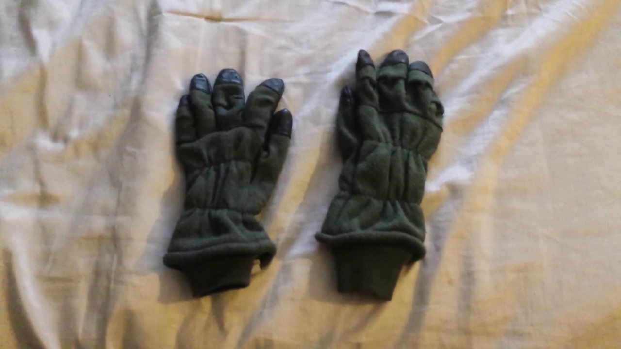 HAU-15/P Nomex Intermediate Cold Flyers Gloves Sage Green Video Review