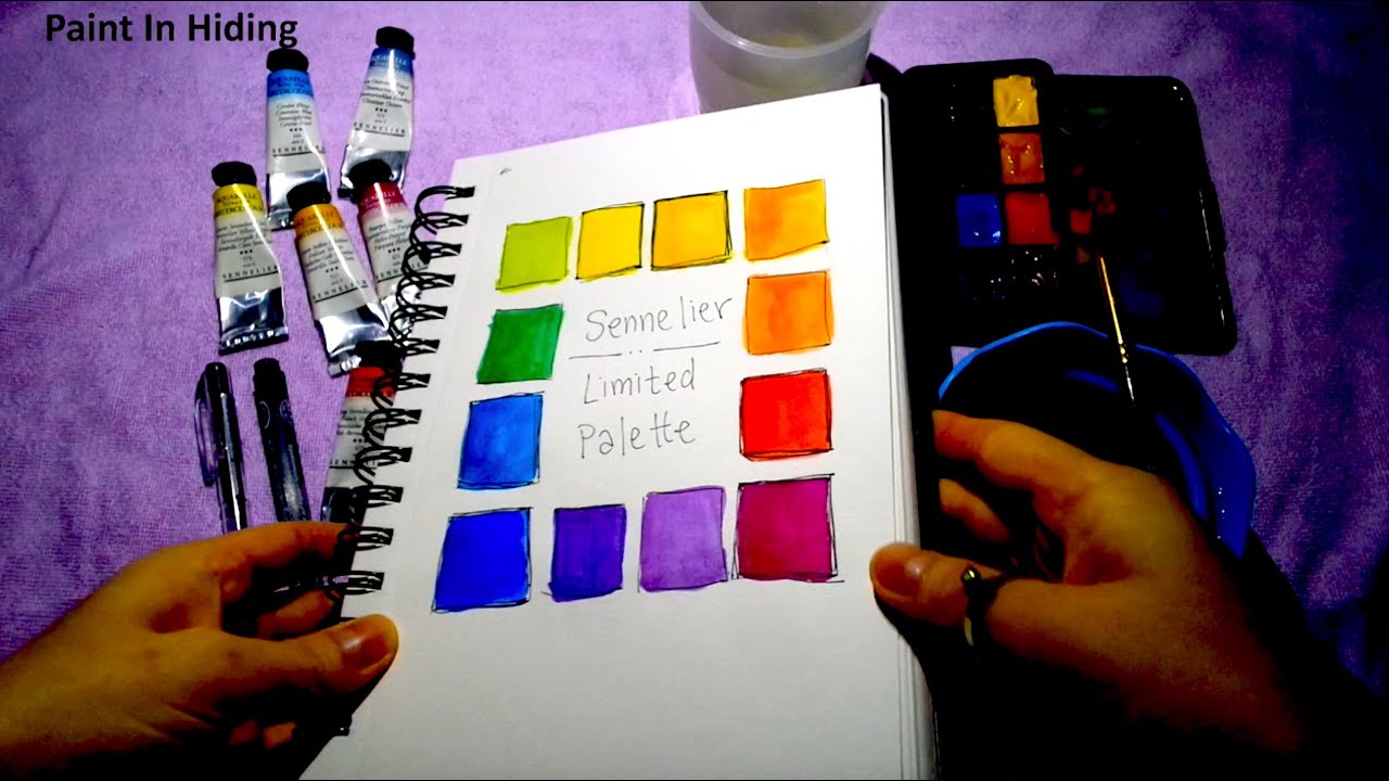 Sennelier Watercolor - Split Primary Limited Palette