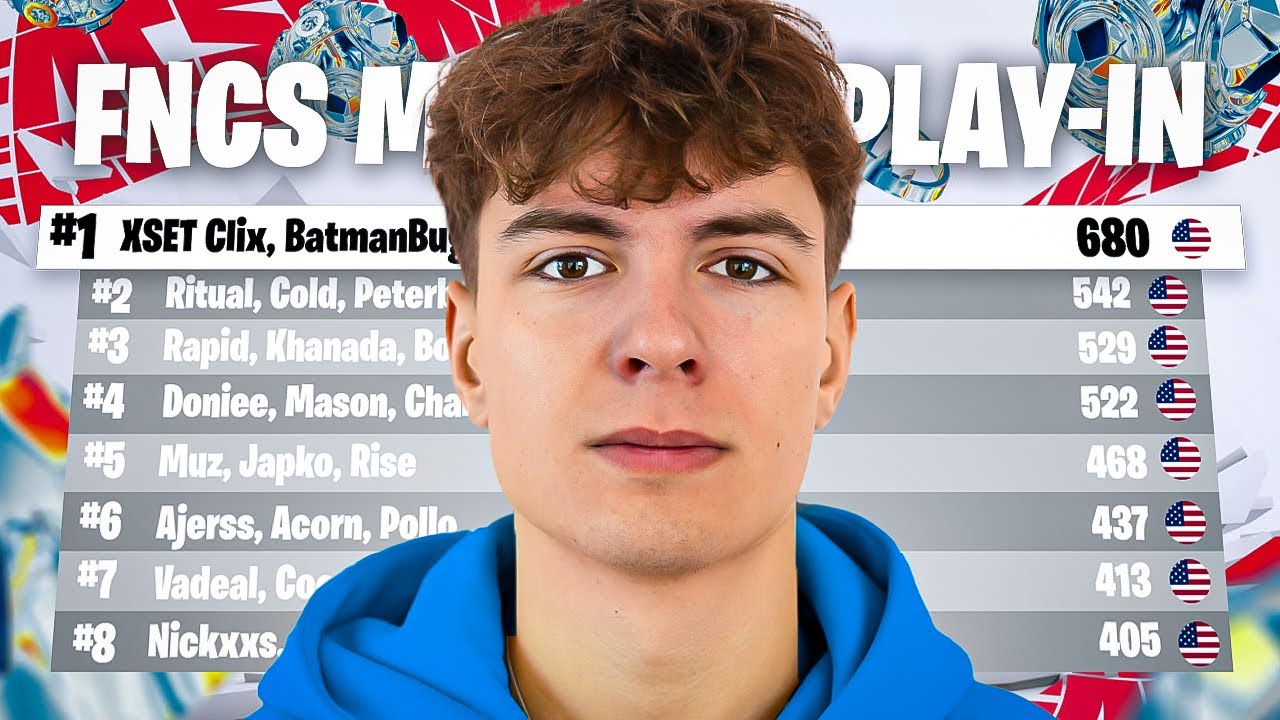 Clix 1ST PLACE FNCS Major 1 Play-in 🏆 | Day 1